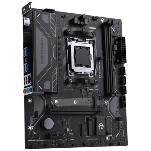 Материнская плата MAXSUN MS-Challenger B650M, AM5, B650, 2*DDR5, 3*SATA3, M.2, 4*USB 3.2, 2*USB 2.0, 1*PCIEx16, 1*PCIEx1, DP+HDMI, mATX фото 2