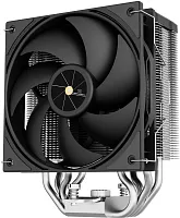 Устройство охлаждения(кулер) Thermalright Assassin X 120 R Digital ARGB Soc-AM5/AM4/1200/1700/1851 черный 4-pin 29.8dB Al+Cu LCD Ret (AX120-R-DIGITAL-BL-ARGB)