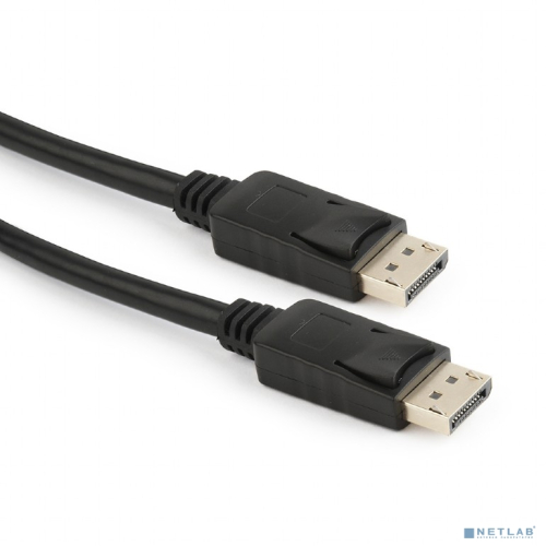 Bion Кабель DisplayPort v1.2, 20M/ 20M, 3840x2160, экран, 1,8м, черный [BXP-CC-DP-018]