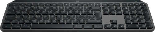Клавиатура Logitech MX Keys S темно-серый/ черный USB беспроводная BT/ Radio LED (920-011587)