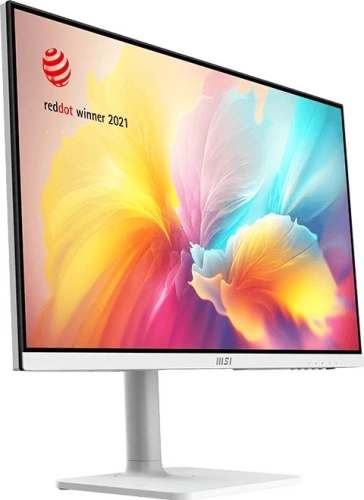 Монитор 27" MSI Modern MD2712PW White (IPS, 1920x1080, HDMI+Type C, 1 ms, 178°/ 178°, 300 cd/ m, 1000:1 (100M:1), 100Hz) (9S6-3PA49H-218) фото 8