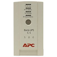 ИБП APC Back-UPS CS 500VA/ 300W, 230V, 4x C13, Data/ DSL protect, USB, PCh, repl. batt. (BK500EI)