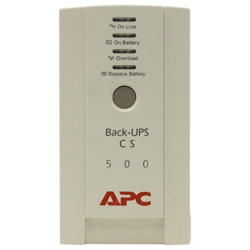 ИБП APC Back-UPS CS 500VA/ 300W, 230V, 4x C13, Data/ DSL protect, USB, PCh, repl. batt. (BK500EI)