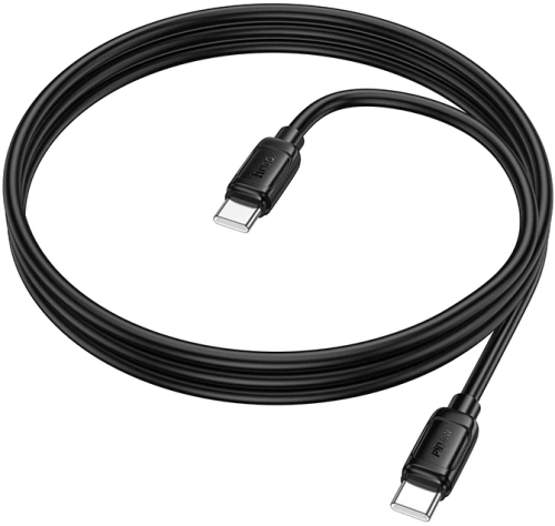 Кабель Hoco X115 51998 USB Type-C (m)-USB Type-C (m) 1.2м черный фото 2