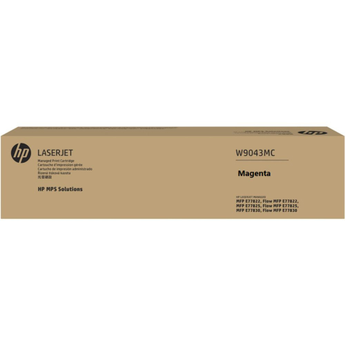 Тонер-картридж/ Тонер-картридж HP для Color LJ Managed MFP (E77822, E77825, E77830), пурпурный (W9043MC)