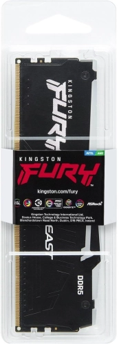 Память DDR5 32GB 6000MHz Kingston KF560C36BBE2A-32 Fury Beast RGB RTL Gaming PC5-48000 CL36 DIMM 288-pin 1.35В single rank с радиатором Ret фото 3