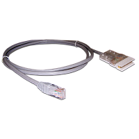 Патч-корд 110 тип - RJ45, 4 пары, UTP, 1.5 м, LANMASTER LAN-45-P4-1.5m