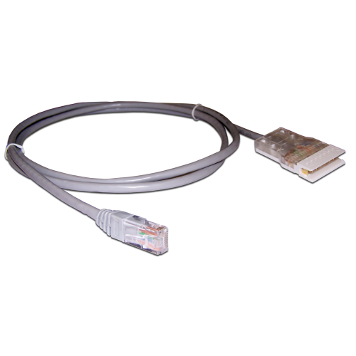 Патч-корд 110 тип - RJ45, 4 пары, UTP, 1.5 м, LANMASTER LAN-45-P4-1.5m