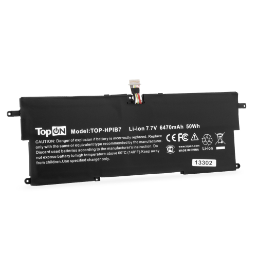 Аккумулятор для ноутбука HP HSTNN-IB7U 7.7V 6470mAh PN: ET04XL (TOP-HPIB7)