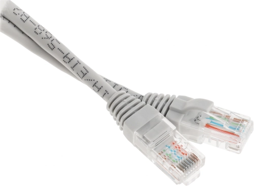 Патч-корд Premier 5-970 0.5 UTP 4 пары cat.5E CCA molded 0.5м серый RJ-45 (m)-RJ-45 (m) (1657733) (1657733#MLN)