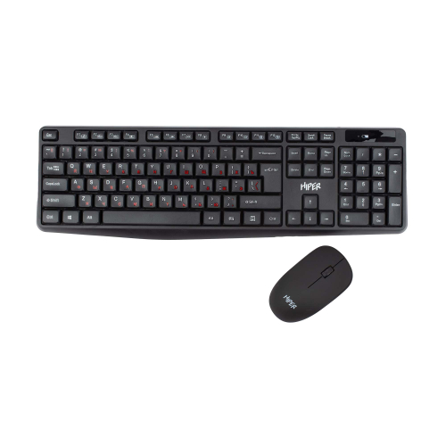 Комплект (клавиатура+мышь)/ HIPER HOK-161 (Wired USB Keyboard+fingerprint, Wired USB Mouse)