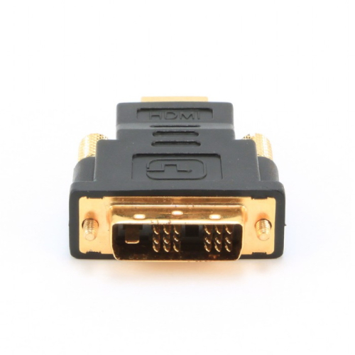 *Переходник Gembird HDMI-DVI 19M/ 19M(папа-папа), золотые разъемы [A-HDMI-DVI-1] фото 3