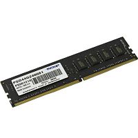 Модуль памяти Patriot DDR4 4GB DIMM PC-19200 2400MHz CL16 288 pin 1.2V RTL (PSD44G240081)