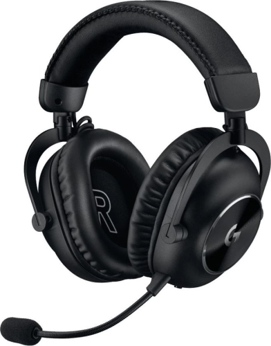 Наушники с микрофоном Logitech G Pro X 2 Lightspeed черный мониторные BT/ Radio/ 3.5mm оголовье (981-001265)