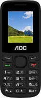 Мобильный телефон AOC 175 A черный моноблок 1.77" (CTA175BK/00)