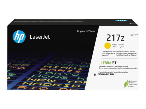 Тонер-картридж/ HP 217Z Ultra High Yield Yellow Original LaserJet Toner Cartridge (W2172Z)