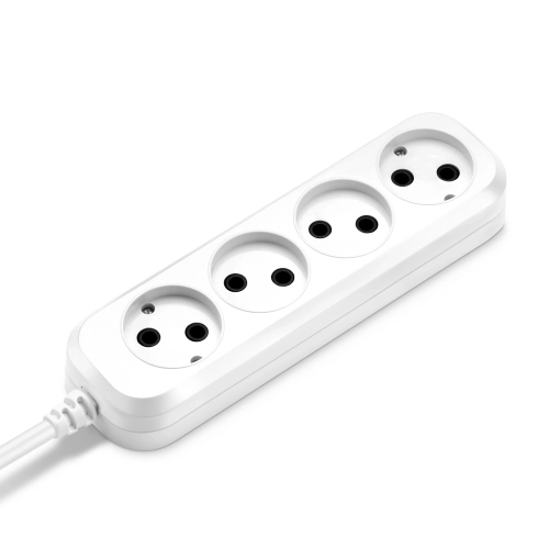Сетевой удлинитель Buro BU-PSL4.1/ W 1.5м (4 розетки) белый (пакет ПЭ) (BU-PSL4.1/W) фото 5