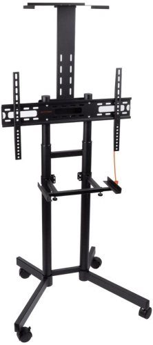 Стойка мобильная для ТВ ARM MEDIA PT-STAND-8 черный (maх VESA 600x400 мм., напольная, maх 50 кг) (10232)