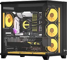 Корпус Formula Crystal Z9 FLOE черный без БП ATX 2xUSB3.0 audio bott PSU (CRYSTAL Z9 FLOE BLACK)