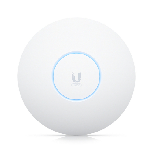Ubiquiti Access Point U6 Enterprise WiFi 6 support (2.4/ 5/ 6 GHz bands), 10.2 Gbps aggregate throughput rate, (1) 2.5GbE RJ45 port (PoE In)Powered with PoE+ (U6-ENTERPRISE)