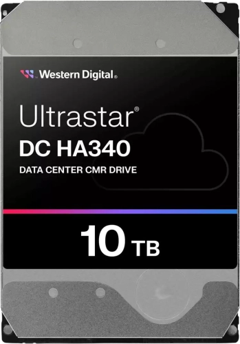 Жесткий диск WD SATA-III 10TB 0B47062 WUS721210BLE6L4 Ultrastar DC HA340 512E (7200rpm) 512Mb 3.5