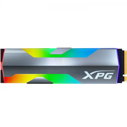 Твердотельный накопитель 1TB SSD A-DATA XPG SPECTRIX S20G RGB, M.2 2280, PCI-E 3x4, [R/ W - 2500/ 1800 MB/ s] 3D-NAND TLC (ASPECTRIXS20G-1T-C)