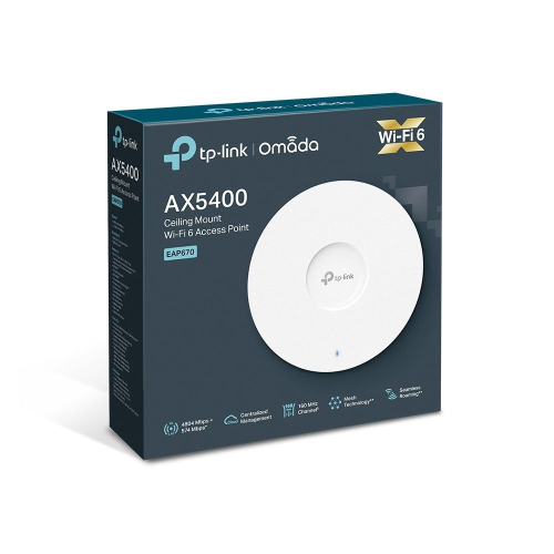 Точка доступа/ AX5400 Ceiling Mount Dual-Band Wi-Fi 6 Access Point (EAP670) фото 6