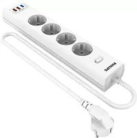 Сетевой фильтр Philips CHP4346WA/ 51 2м (4 розетки) белый (коробка) (CHP4346WA/51)