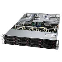 SYS-620U-TNR 2U, 2xLGA4189 (up to 270W), iC621A (X12DPU), 32xDDR4, up to 12x3.5 SAS/ SATA, 12x3.5 NVME Gen4 (optional), 1x PCIE 4.0x16 (75W), 4x PCIE 4.0x8 (25W), 1x PCIE 4.0x8 internal LP, OOB, 2x 1200W (411801)