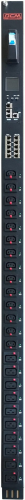 Блок распределения питания Powercom PDU-32AVMS24-14C3-10C9-1P 14*C13+10*C19, 32A, 1 ph (1918841)