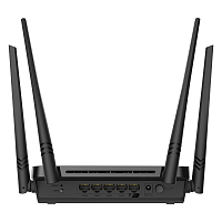 Маршрутизатор/ AC1200 Wi-Fi EasyMesh Router, 100Base-TX WAN, 4x100Base-TX LAN, 4x5dBi external antennas (DIR-822/ RU/ E1A) (DIR-822/RU/E1A)