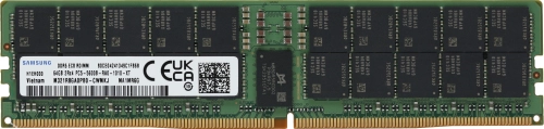 Samsung DDR5 64GB RDIMM 5600 Mbps (2Rx4) ECC Reg 1.1V (M321R8GA0PB0-CWM) 1 year, OEM