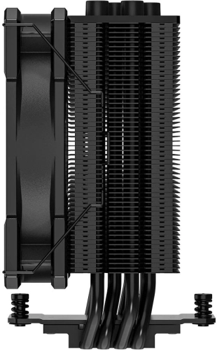 Устройство охлаждения(кулер) ID-Cooling SE-224-XTS Soc-AM5/AM4/1200/1700/1851 черный 4-pin 29dB Al+Cu 220W 650gr Bulk (SE-224-XTS BLACK BULK) фото 4
