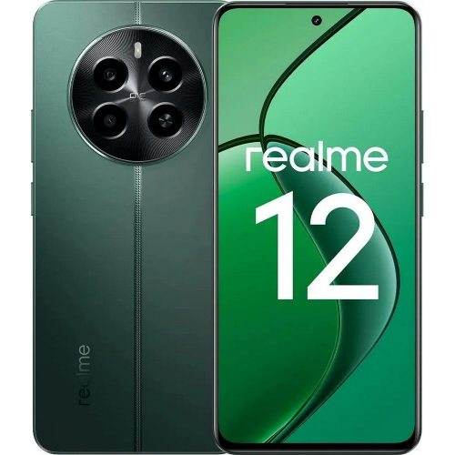 Смартфон Realme 12 4G RMX3871 256Gb 8Gb зеленый (RMX3871 8+256 GREEN)