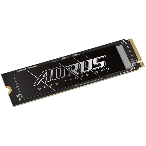 Твердотельный накопитель SSD Gigabyte 1TB M.2 2280 AORUS Gen5 14000 AG514K1TB PCI-Express 5.0x4, NVMe 2.0, 3D TLC NAND, Phison PS5026-E26, TBW 700