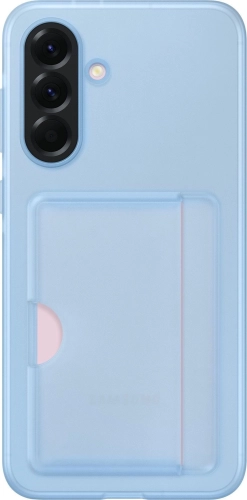 Чехол (клип-кейс) Samsung для Samsung Galaxy A56 Card Slot Case A56 голубой (EF-OA566TLEGRU)
