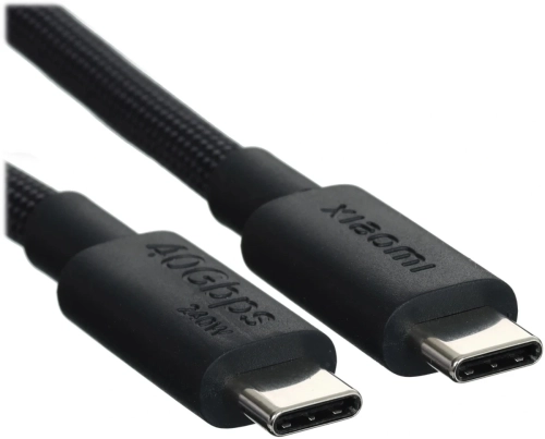 Кабель Xiaomi 6A High-speed USB4 Braided USB-C to USB-C Cable (1m) (BHR087BGL)