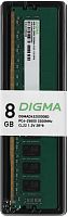 Память DDR4 8Gb 3200MHz Digma DGMAD43200008D RTL PC4-25600 CL22 DIMM 288-pin 1.2В dual rank Ret