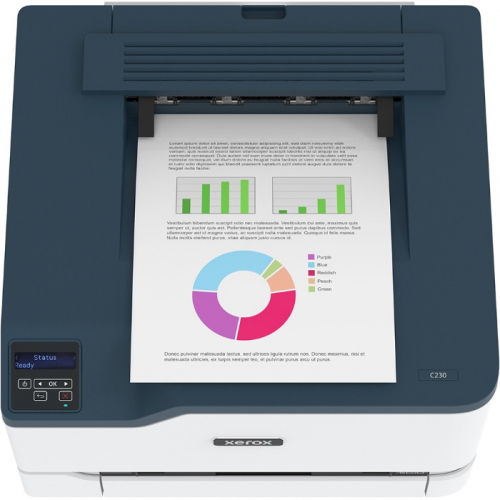 Принтер Xerox C230 цветной, лазерный, A4, 600x600 dpi, 22 стр/ мин, Duplex, Wi-Fi (C230V_DNI) фото 4