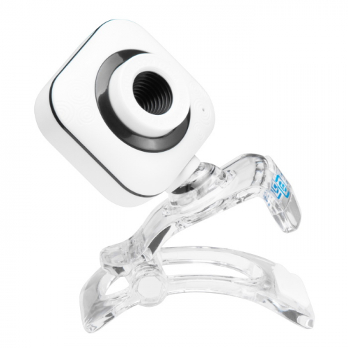 Web-камера Оклик OK-C8812 белый 0.3Mpix, 640x480, CMOS, USB2.0 с микрофоном фото 4