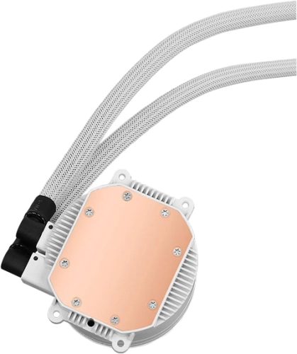 Система водяного охлаждения Aerocool Mirage L360 Soc-AM5/ AM4/ 1151/ 1200/ 2066/ 1700 белый 4-pin 20-27dB Al+Cu 1350gr Ret (MIRAGE L360 WH) фото 8