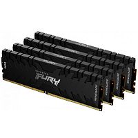 Модуль памяти Kingston FURY Renegade Black DDR4 64GB 2666MHz CL13 DIMM 2RX8 1.35V 288-pin 8Gbit (Kit of 4) (KF426C13RB1K4/64)