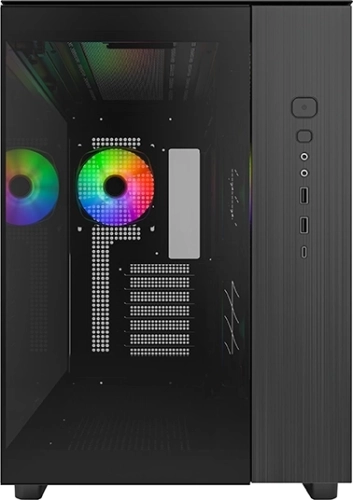 Корпус Montech King 65 PRO черный без БП ATX 8x120mm 6x140mm 2xUSB3.0 audio bott PSU (KING 65 B PRO) фото 2