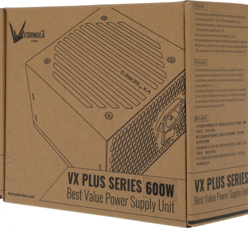 Блок питания Aerocool 600W VX-600 PLUS (24+4+4pin) 120mm fan 3xSATA RTL фото 6