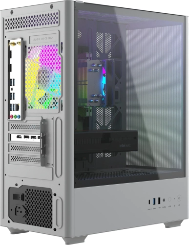 Компьютер Teclast G03 (G03 7500F32G1TB580WKRU) Компьютер Teclast G03 Ryzen 5 7500F (3.7) 32Gb SSD1Tb Arc B580 12Gb Windows 11 Pro GbitEth WiFi BT 500W белый (G03 7500F32G1TB580WKRU) фото 5