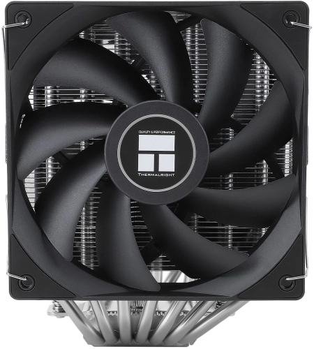Кулер для процессора/ Thermalright Phantom Spirit 120 (4-pin PWM, 157mm, Ni/CU, 7x6mm, 2x120mm, 66.17CFM, 25.6dBA, 1500RPM, S: 1700, 1200, 20XX, 115X, AM5, AM4) (PS120) фото 3