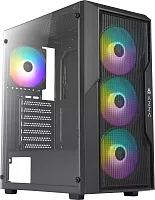 Корпус Azza FIGHTER черный без БП ATX 4x120mm 2xUSB2.0 1xUSB3.0 audio bott PSU (CSAZ-290 FIGHTER)
