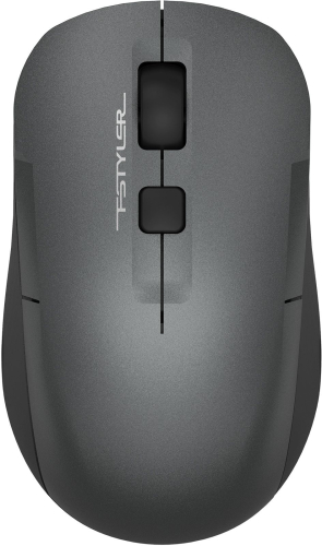 Мышь A4Tech Fstyler FG16CS Air серый оптическая (2000dpi) silent беспроводная USB для ноутбука (3but) (FG16CS AIR GREY)