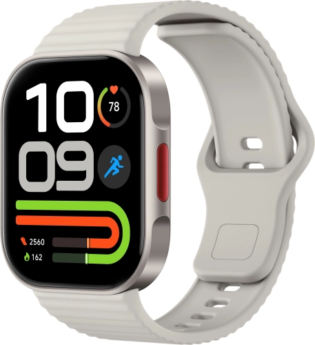 Смарт-часы Xiaomi Redmi Watch 6 Lite 1.96 AMOLED корп.серебристый рем.серый (BHR09CVGL)