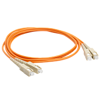 Патч-корд оптический, LSZH, дуплексный, SC/PC-SC/PC, MM 50/125, 3.0 м LAN-2SC-2SC/OM2-3.0